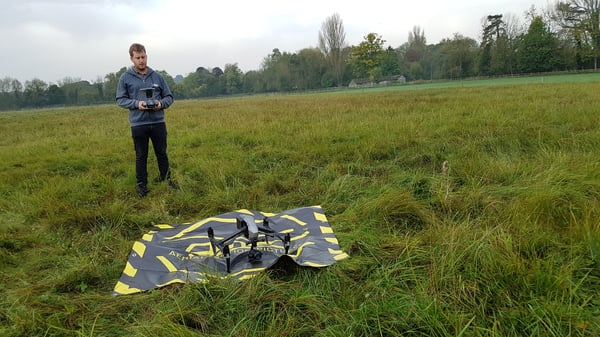 drone landing mat