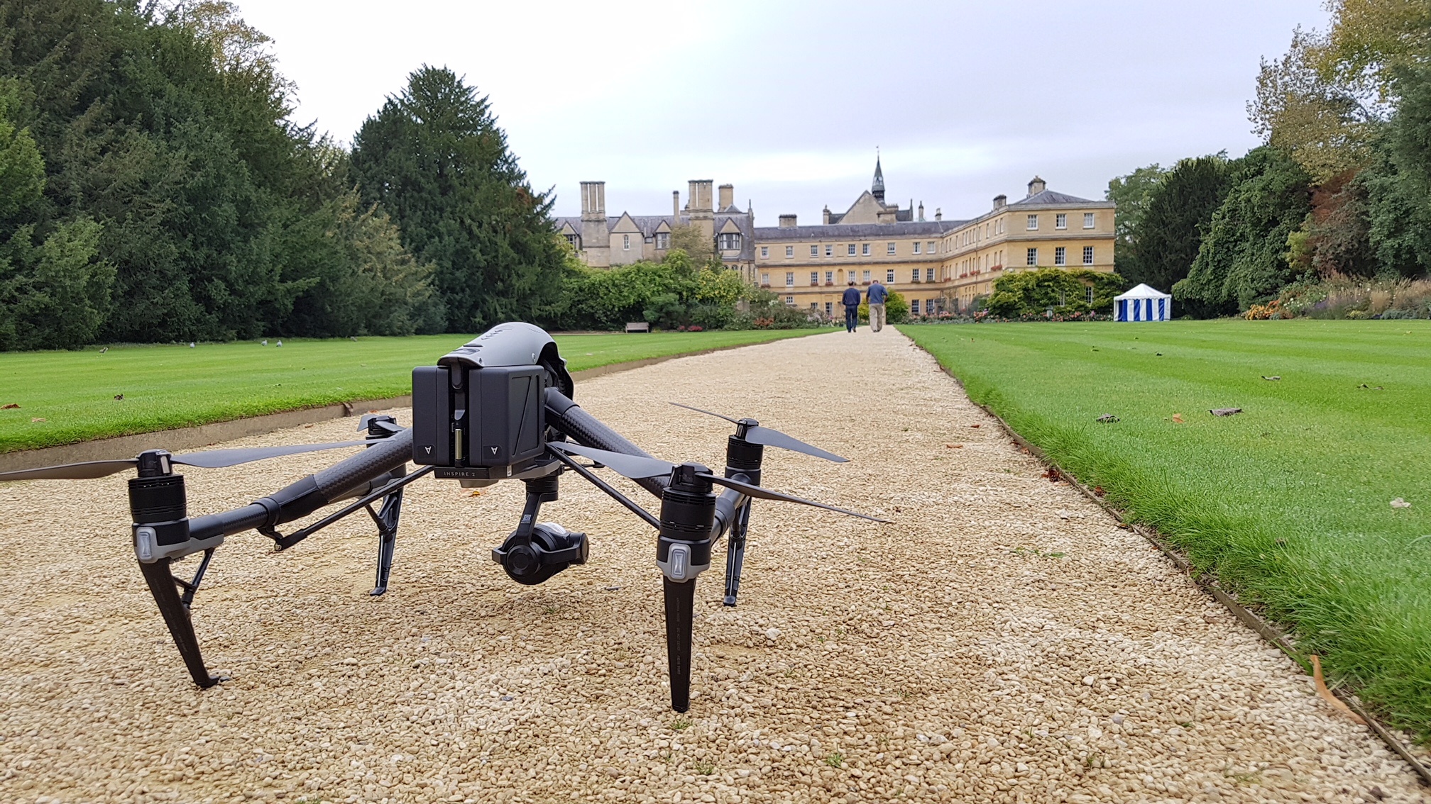 DJI Inspire 2 Drone at Oxford University
