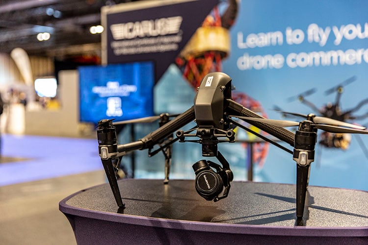 Drone Show 2018 - Inspire 2 on Stand - 750px