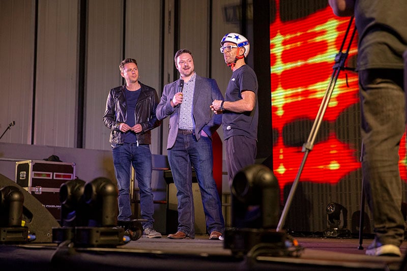 Drone Show 2018 - Main Stage - Jason Bradbury with Matt Williams - 750px