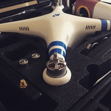 dji phantom in box