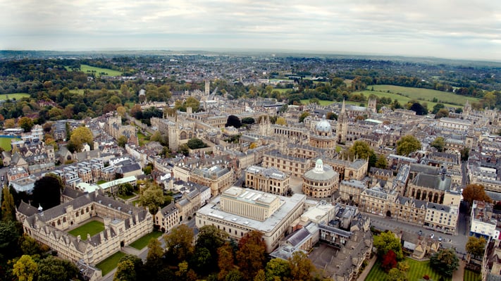 oxford-aerial-drone-shot