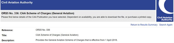 caa-scheme-of-charges-general-aviation